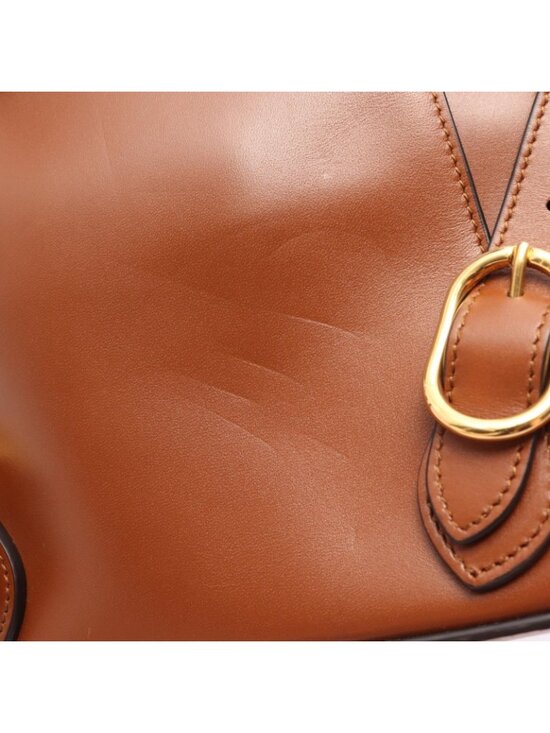 Gucci Backpack Bamboo Brown Leather main image 7